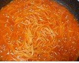 ツナ缶とトマト缶のパスタ作り方4写真