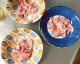 全てレンジもやし入りオイマヨ甘酢味酢豚作り方3写真