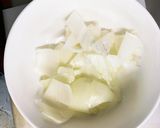 全てレンジもやし入りオイマヨ甘酢味酢豚作り方7写真