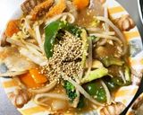 全てレンジもやし入りオイマヨ甘酢味酢豚作り方17写真
