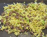 ホットプレートで韓国風そば飯作り方5写真
