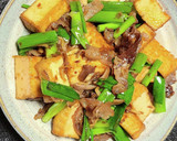 豚肉と絹厚揚げのおかか生姜炒め作り方4写真