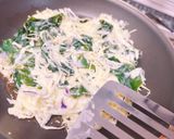 三陸産塩蔵わかめで作るお好み焼き風作り方4写真