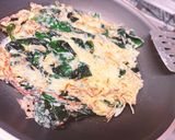 三陸産塩蔵わかめで作るお好み焼き風作り方5写真