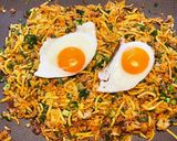 ホットプレートで韓国風そば飯作り方9写真