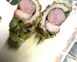 竹輪のソーセージカニカマ大葉の磯辺揚げ作り方4写真