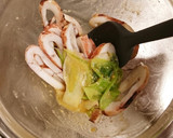 イカとネギのからし酢味噌和え作り方4写真