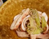 イカとネギのからし酢味噌和え作り方5写真