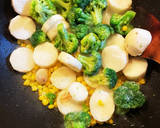 焼き長芋と根菜とコーンのマヨ豆板醤和え作り方1写真