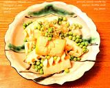 筍とグリーンピースのガーリックバター醤油作り方6写真