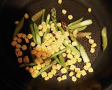 北海道！じゃがバター醤油コーンアスパラ★作り方1写真