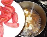 サンラータン風スープ♪簡単ニキビ漢方薬膳作り方6写真