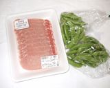 スナップエンドウ豚肉炒め♪簡単漢方薬膳作り方1写真