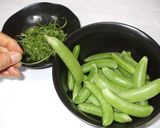スナップエンドウ豚肉炒め♪簡単漢方薬膳作り方2写真