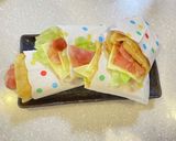 たんぱく質豊富！油揚げサンド！！作り方5写真