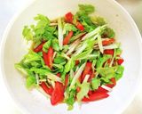 セロリとトマトで！鶏もも肉の南蛮漬け作り方3写真