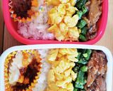 三色？四色？何色丼！？春のどんぶり弁当☆作り方3写真