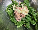 春の味覚　コゴミのツナマヨあえ作り方1写真