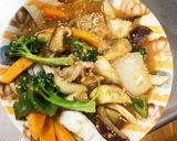 オイスター南蛮味豚こま大根青椒肉絲風作り方14写真