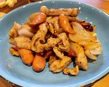 ビールのお供に豚肉三昧、ポーク祭り山賊焼作り方7写真