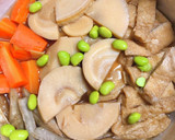 筍・牛蒡・油揚げの簡単で優しい旨煮＊煮物作り方5写真