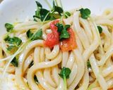 冷やしめんたい釜玉うどん作り方4写真