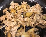 豚肉とナスのポン酢炒め作り方3写真