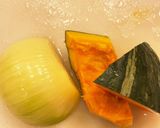 離乳食 中期 南瓜玉ねぎ作り方1写真