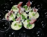 たこ焼き（蛍イカ、ニラ、白だし）作り方3写真
