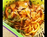ランチに超簡単なサラダうどん♥*+作り方6写真