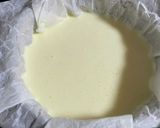 簡単バスクチーズケーキ　混ぜて焼くだけ作り方7写真