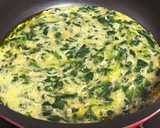 三味一体♡ほうれん草としらす入り卵焼き作り方3写真