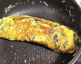 三味一体♡ほうれん草としらす入り卵焼き作り方9写真
