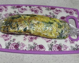 三味一体♡ほうれん草としらす入り卵焼き作り方13写真