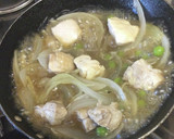 冷凍ササミで親子丼　我が家の丼作り方11写真