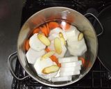 大根鶏肉のスープ煮♪簡単食べすぎ漢方薬膳作り方3写真