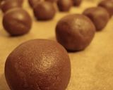 スノーボール　チョコレートバージョン作り方4写真