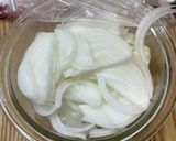 新玉ねぎのカリカリ豚作り方1写真