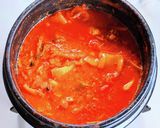 鯖缶入りトマトキムチチゲ作り方20写真