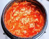 鯖缶入りトマトキムチチゲ作り方22写真