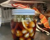 ノビルの醤油漬け作り方8写真