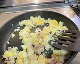オクラマヨチャーハン作り方5写真