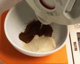 ノンオイル　コーヒー２色ロールケーキ作り方6写真