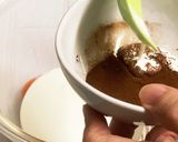 ノンオイル　コーヒー２色ロールケーキ作り方7写真