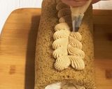 ノンオイル　コーヒー２色ロールケーキ作り方13写真