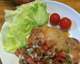適当 鳥モモ肉トマトサルサのせ作り方10写真