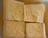 レンジで浸透冷凍食パンでフレンチトースト作り方3写真