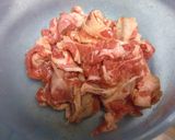 豚肉でチンジャオロース★作り方1写真