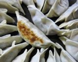 お肉たっぷり！羽つき焼き餃子作り方9写真