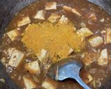 日曜ランチ　スパイス麻婆豆腐カレー作り方3写真